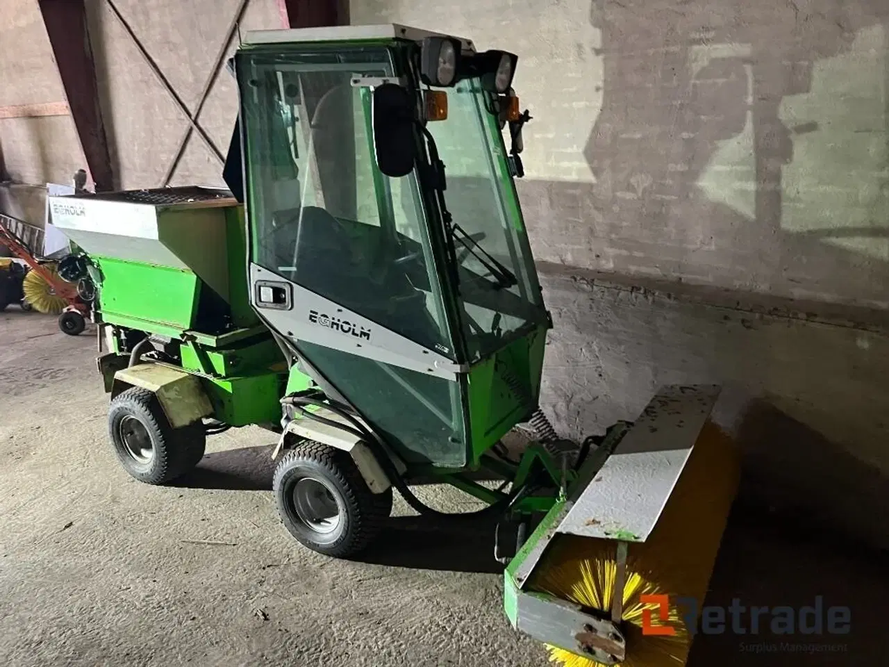 Billede 1 - Egholm 2100 Sand/salt spreder