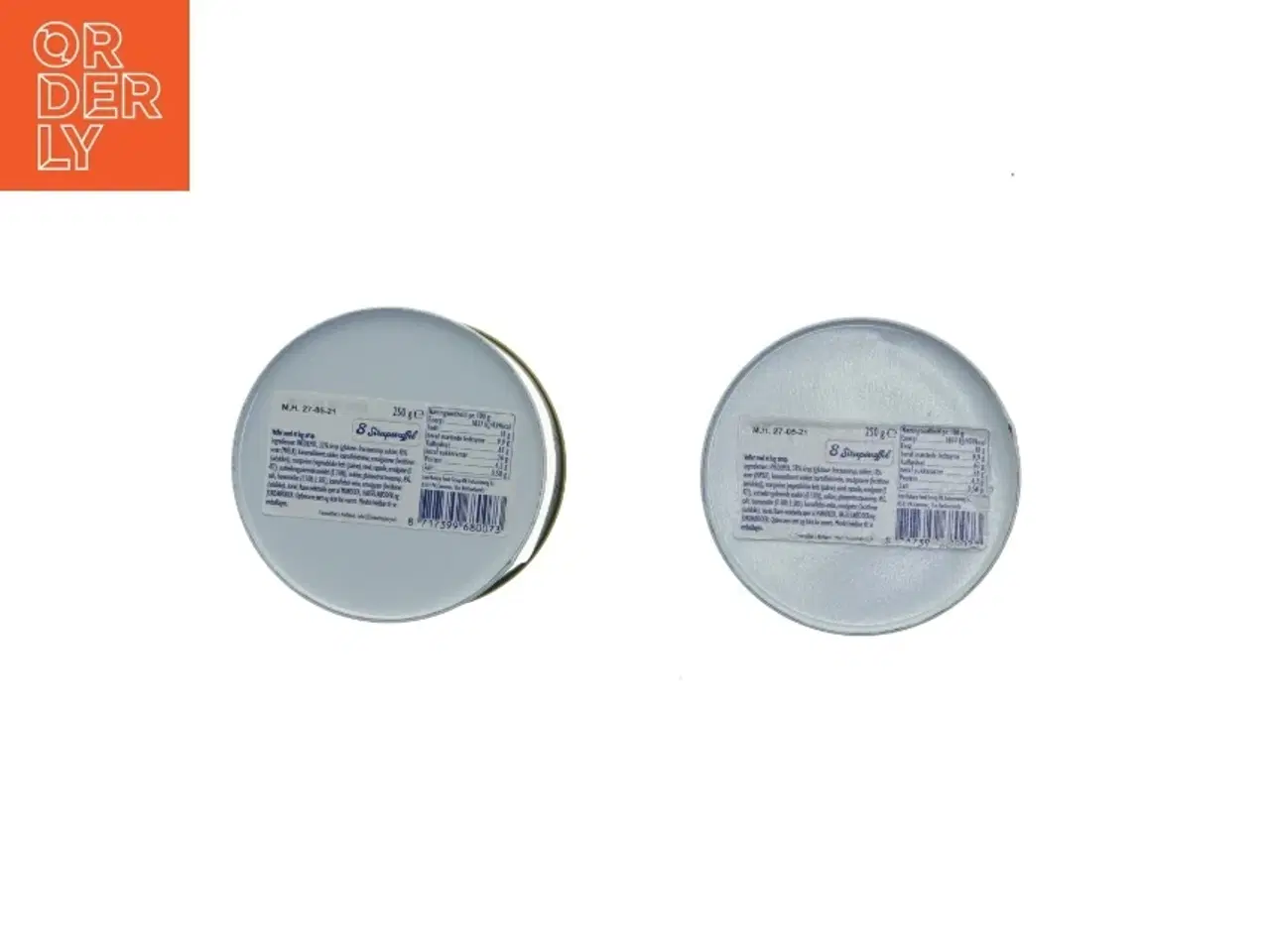 Billede 3 - Daelmann runde kagedåser med hollandsk design (str. Ø. 10 cm. længde, 10 cm)