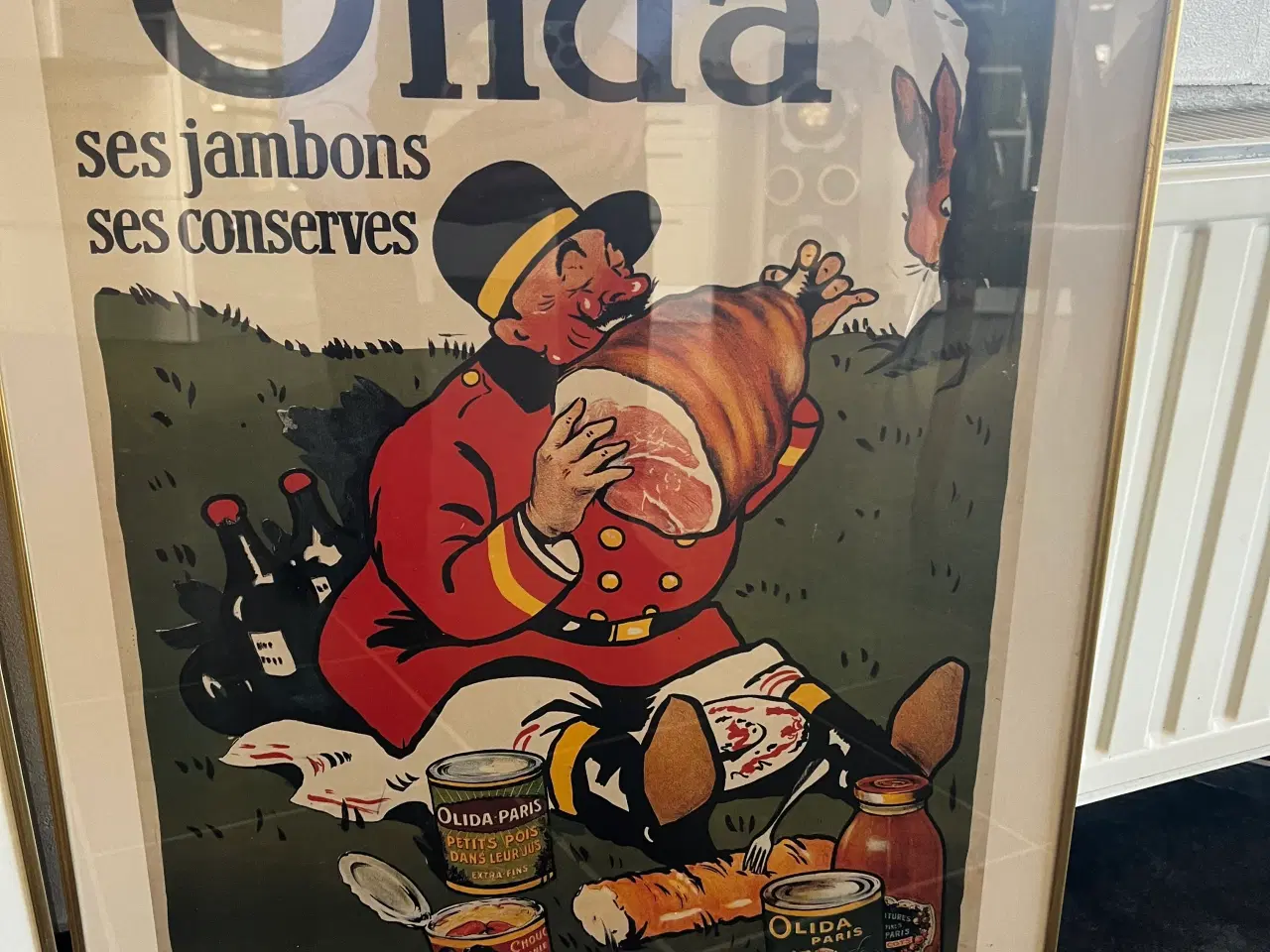 Billede 3 - Olida og La Végétaline plakater prof indrammet