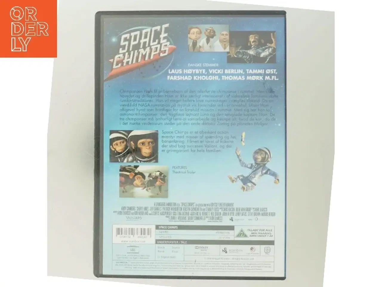 Billede 3 - SPACE CHIMPS med Laus Høybye (DVD)