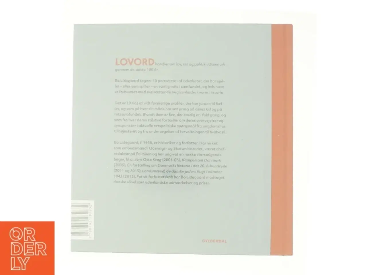 Billede 3 - Lovord af Bo Lidegaard (Bog)
