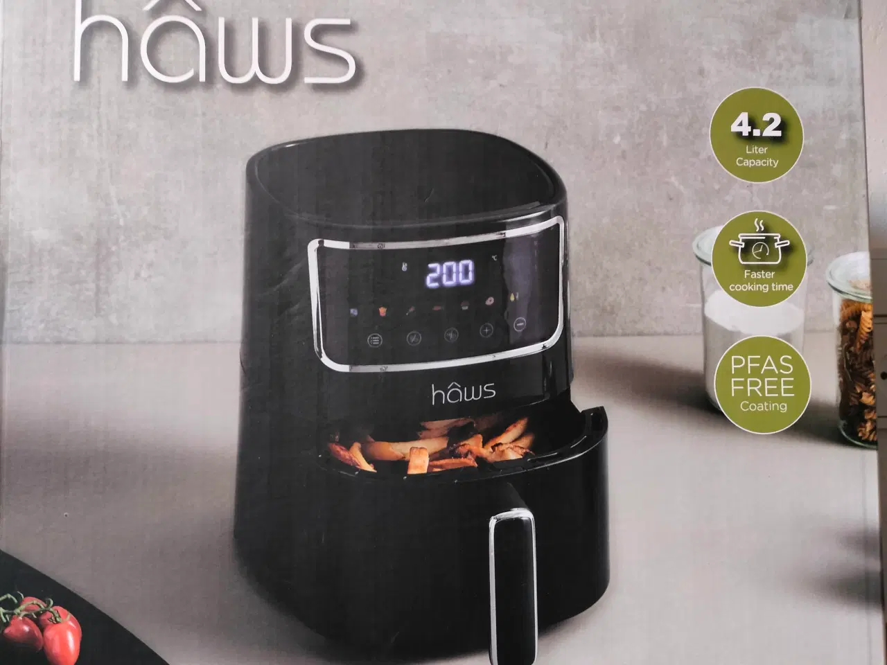 Billede 1 - Helt ny Hâws Airfryer – 4,2 liter (ubrugt)