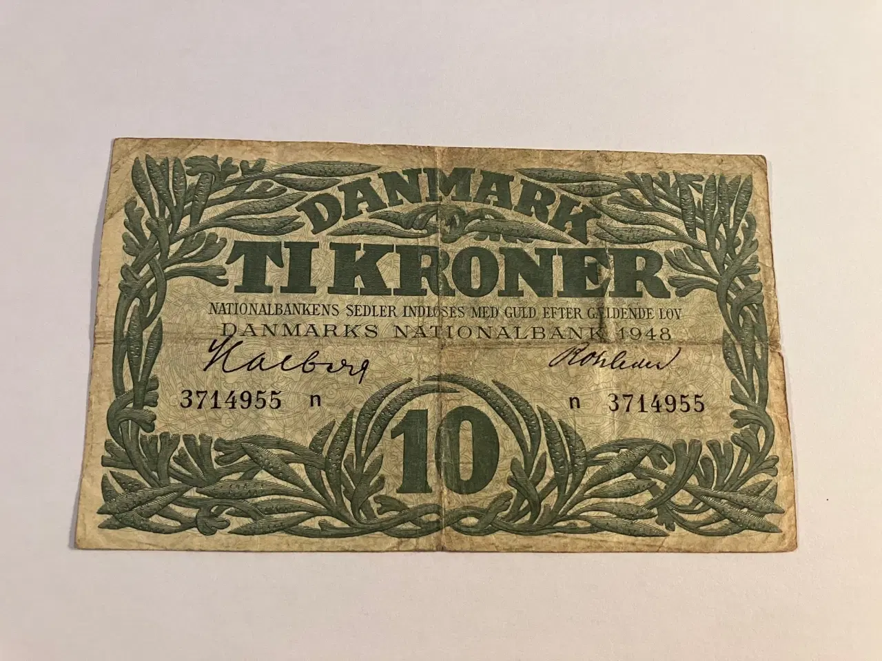 Billede 1 - 10 Kroner 1948 N Danmark