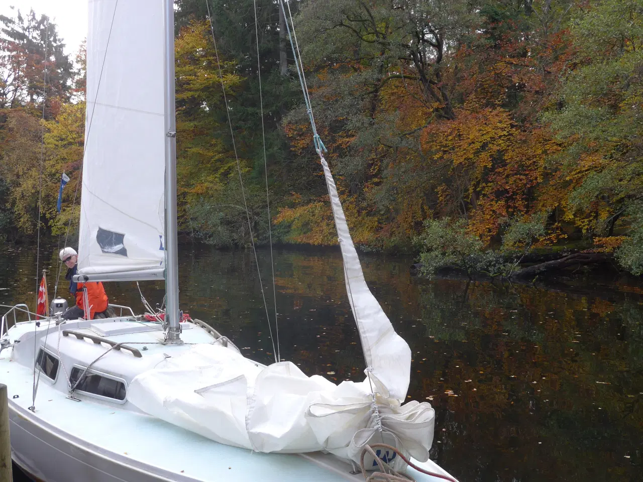 Billede 2 - Vi sælger vores skønne H-båd. Model Elvstrøm