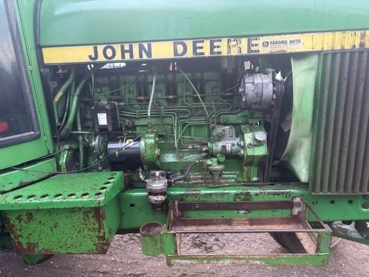 Billede 10 - John Deere 4240 STÅR HELT ORIGINAL I LAK OG ALT