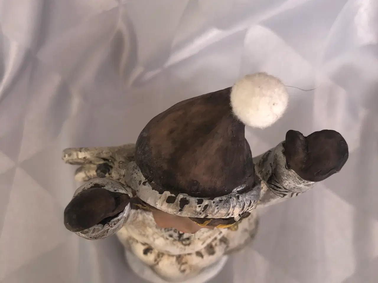Billede 12 - Keramik vinter pige figur 