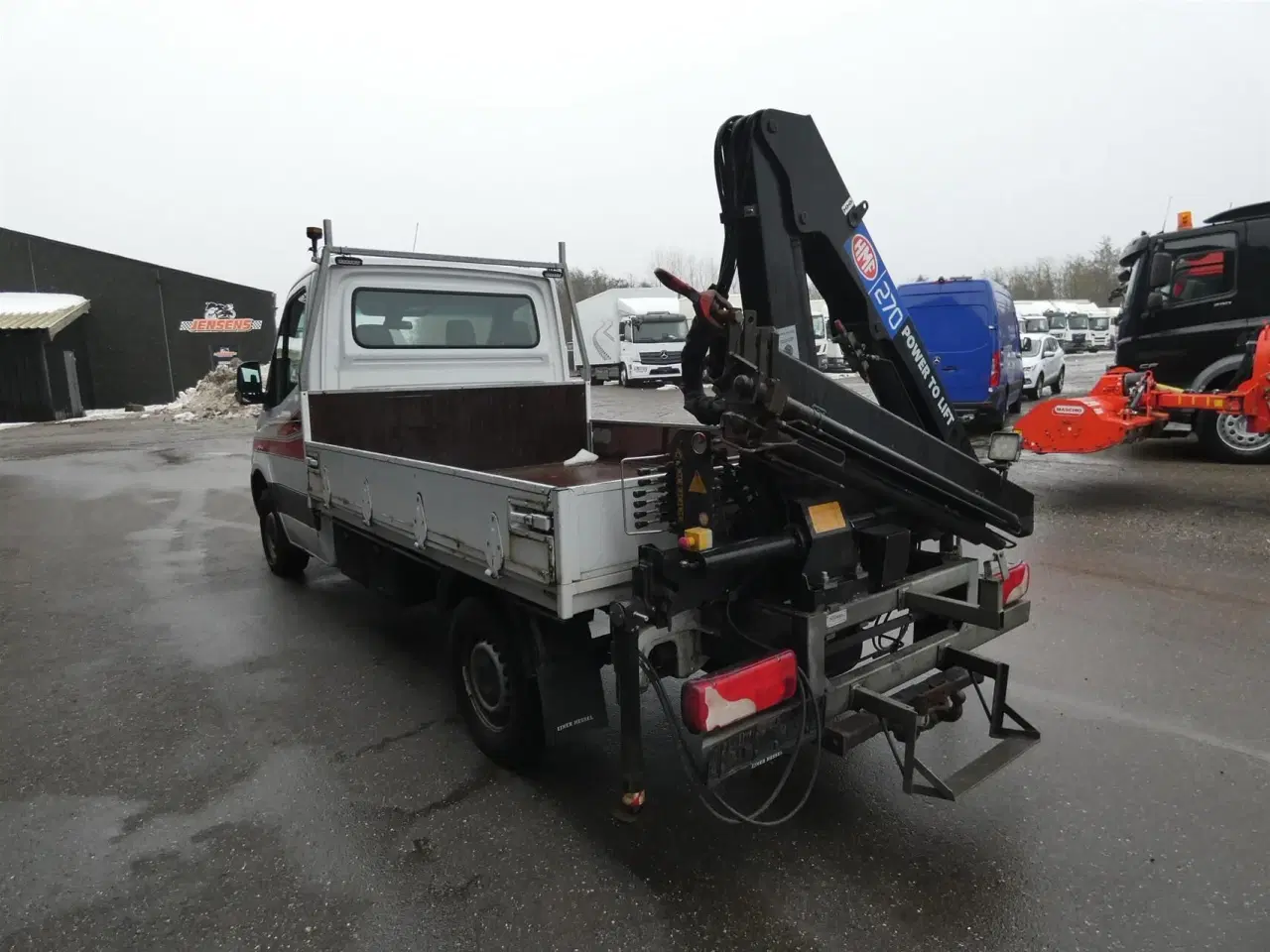 Billede 9 - Mercedes-Benz Sprinter 316 KRANBIL 2,1 CDI A2 RWD 163HK Ladv./Chas. Man.