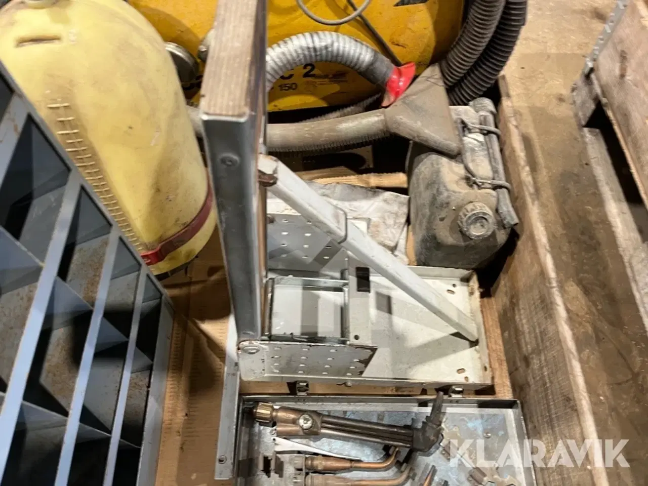 Billede 3 - Svejsesugemaskine ESAB Carryvac 2 med blandet tilbehør