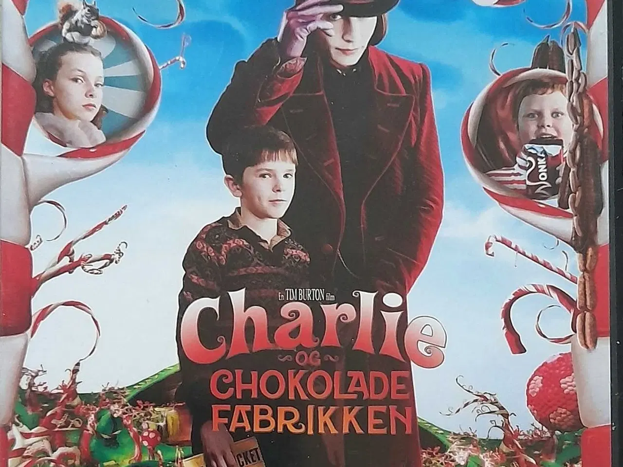 Billede 1 - Charlie & Chokoladefabrikken, DVD, familiefilm