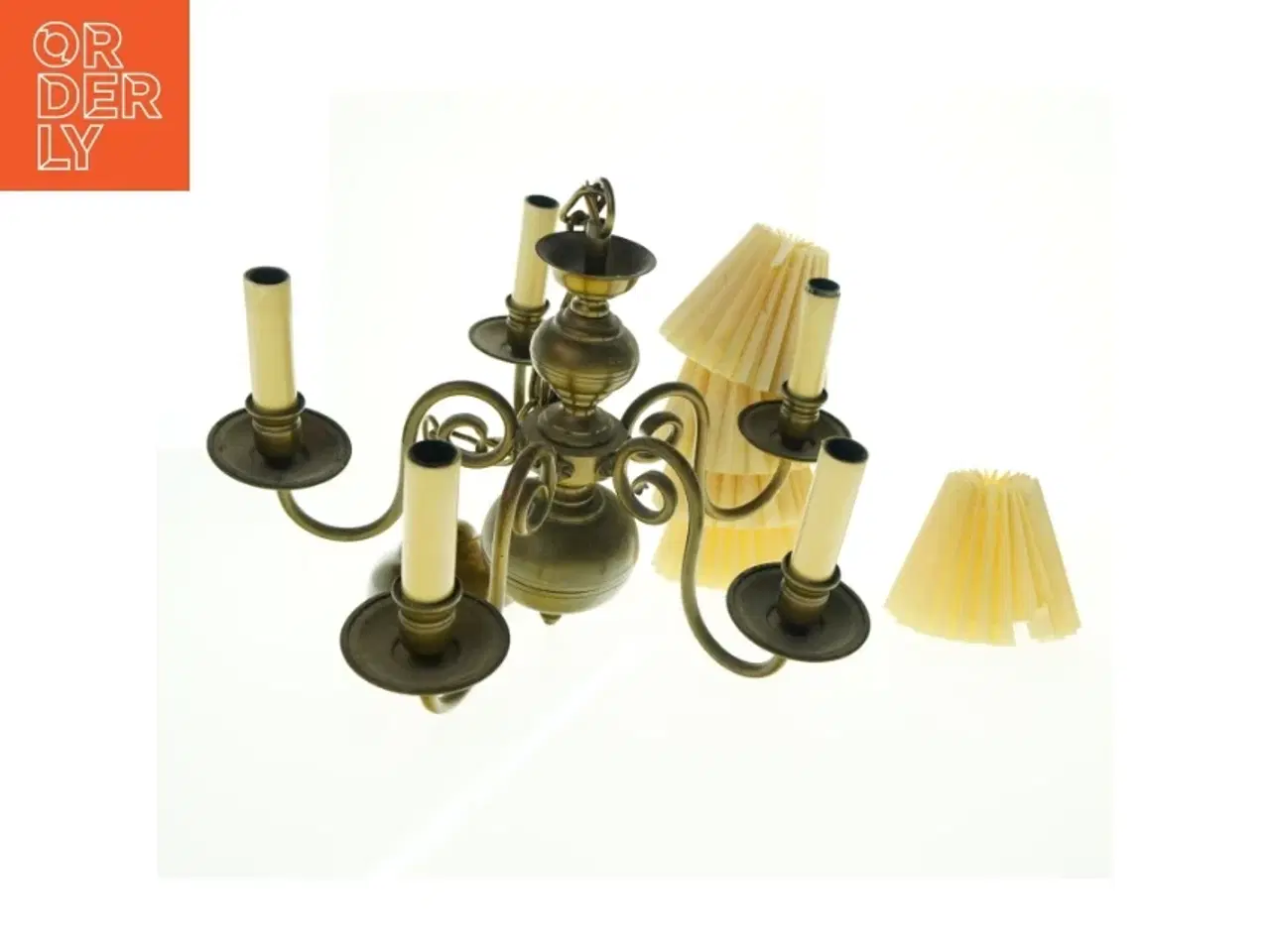 Billede 1 - Antik lysekrone (str. 41 x 74 cm)