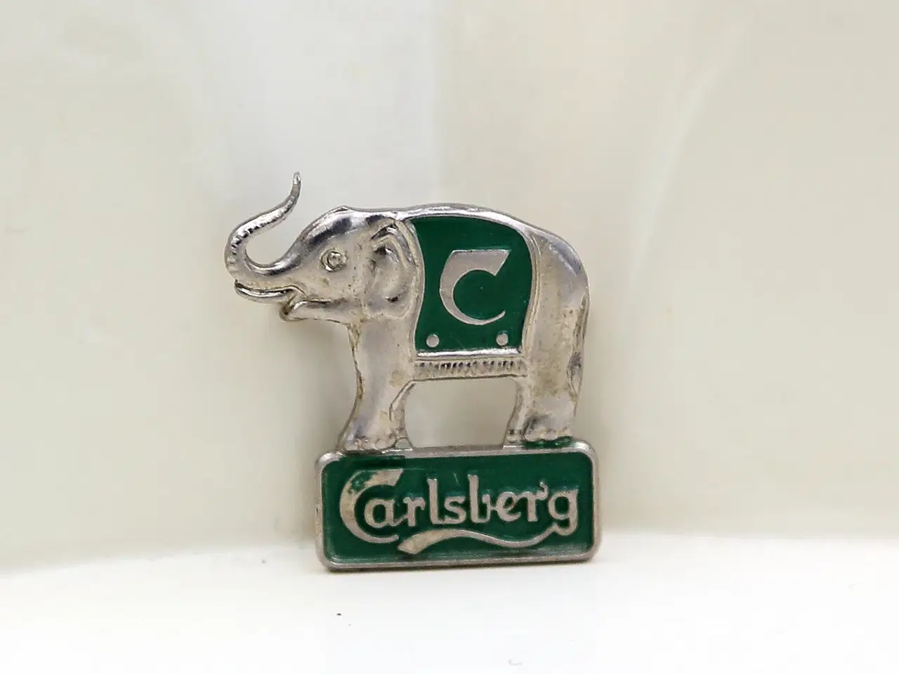 Billede 1 - Carlsberg elefant emblem – vintage 1970’erne