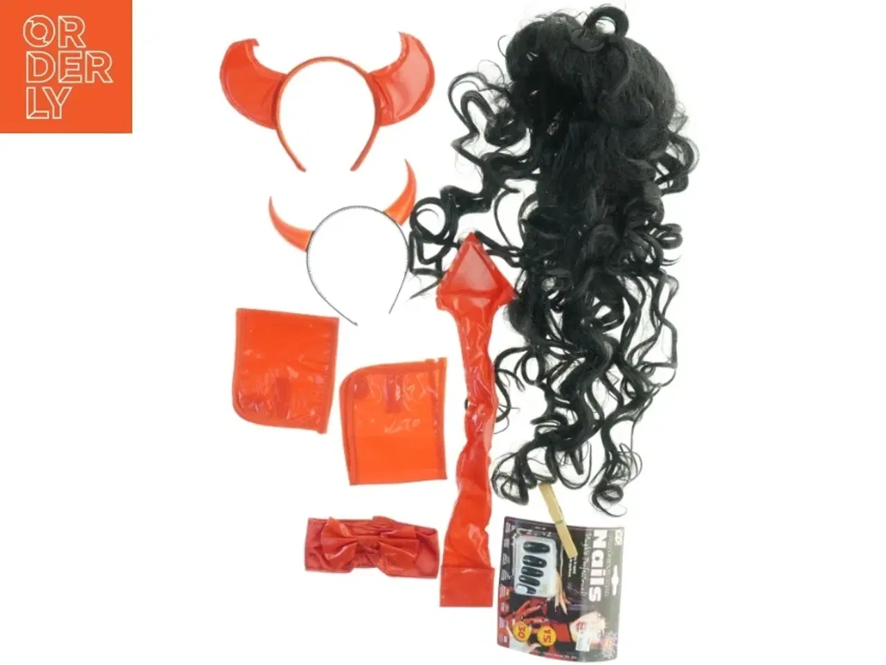 Billede 1 - Djævlekostume tilbehørssæt til voksen