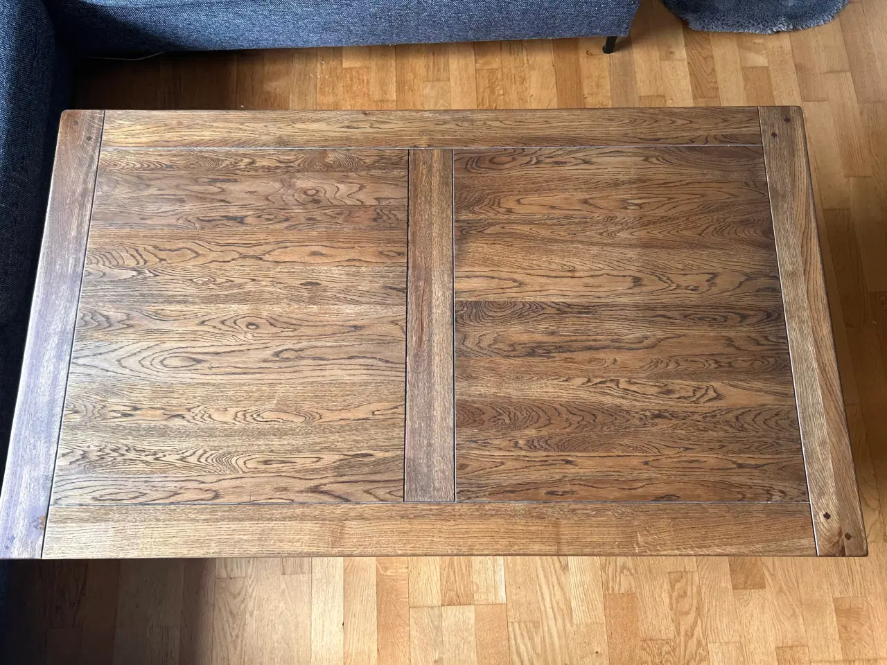 Billede 3 - Sofabord i massiv egetræ 