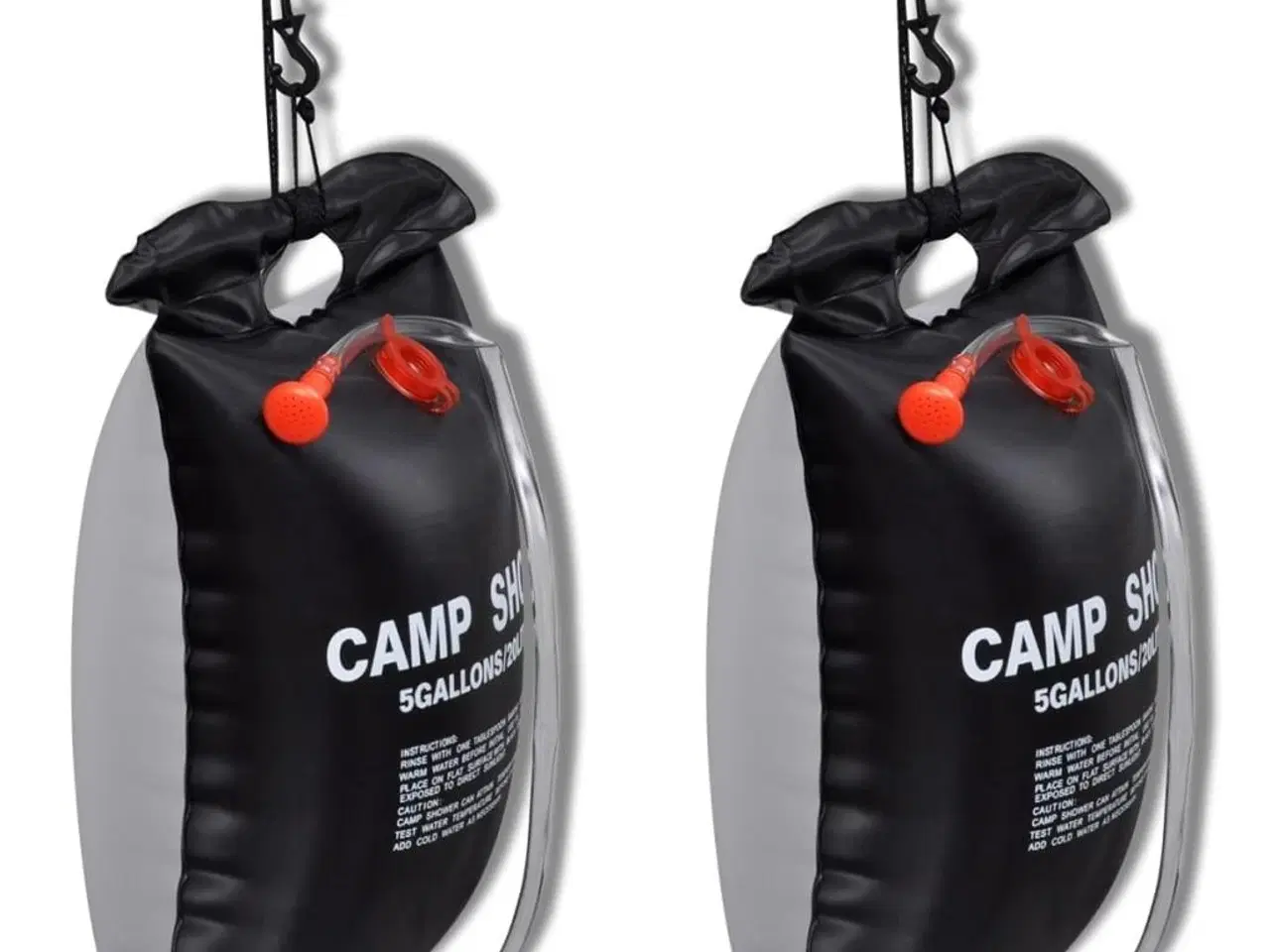 Billede 1 - Camp Shower solopvarmede campingbrusere 2 stk. 20 l