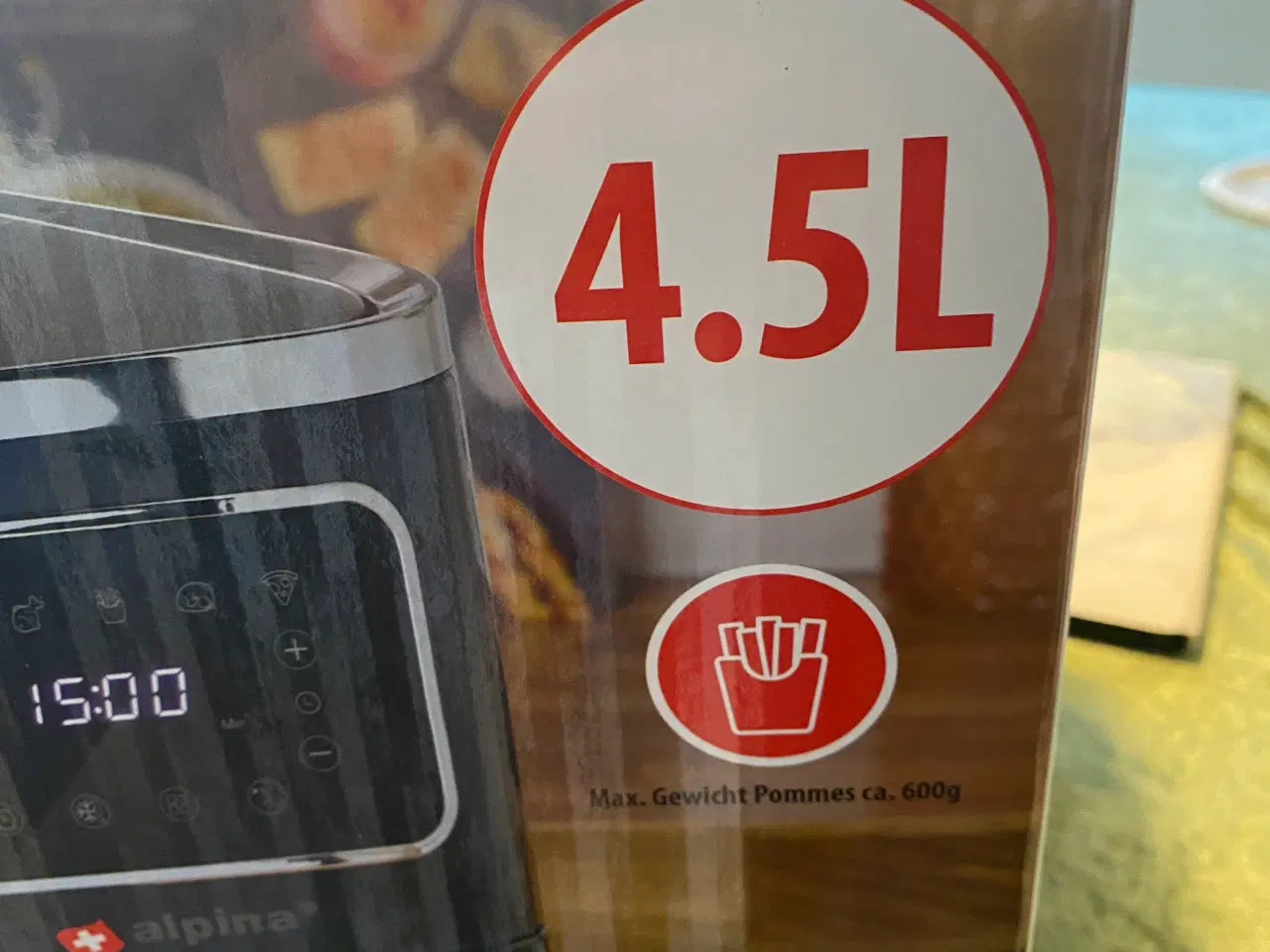 Billede 3 - Alpina Airfryer 4,5 liter