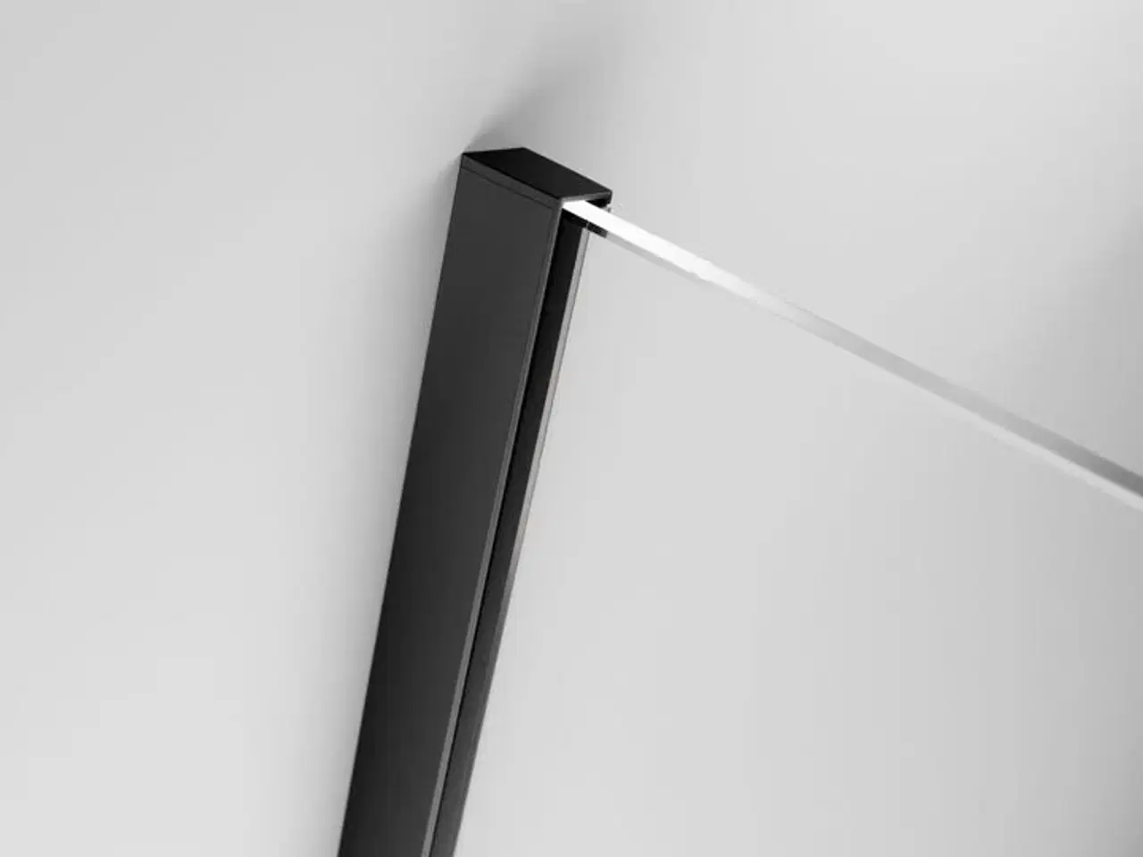 Billede 4 - FJS7210-H Faro 72 Skydedør badekar væg løsning 1000mm sort, ny