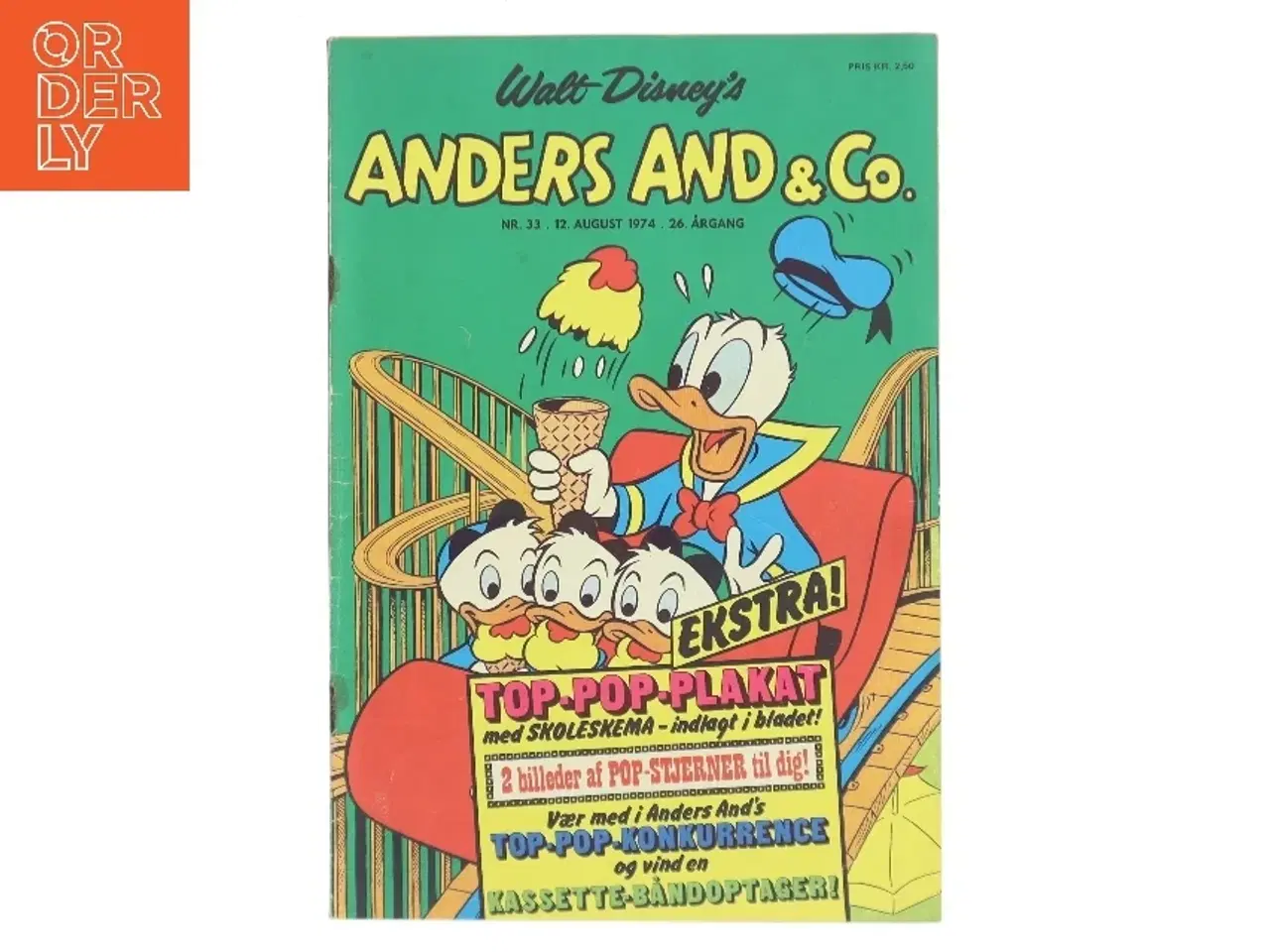 Billede 1 - Walt Disney's Anders And & Co. Med indlæg.