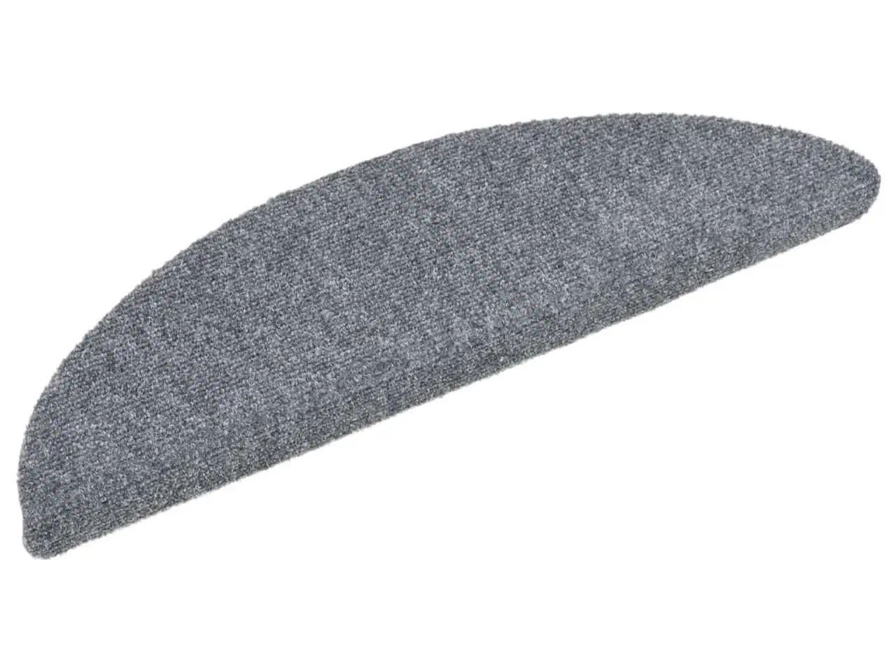 Billede 3 - Trappemåtter selvklæbende 15 stk. 56x17x3 cm lysegrå halvrunde