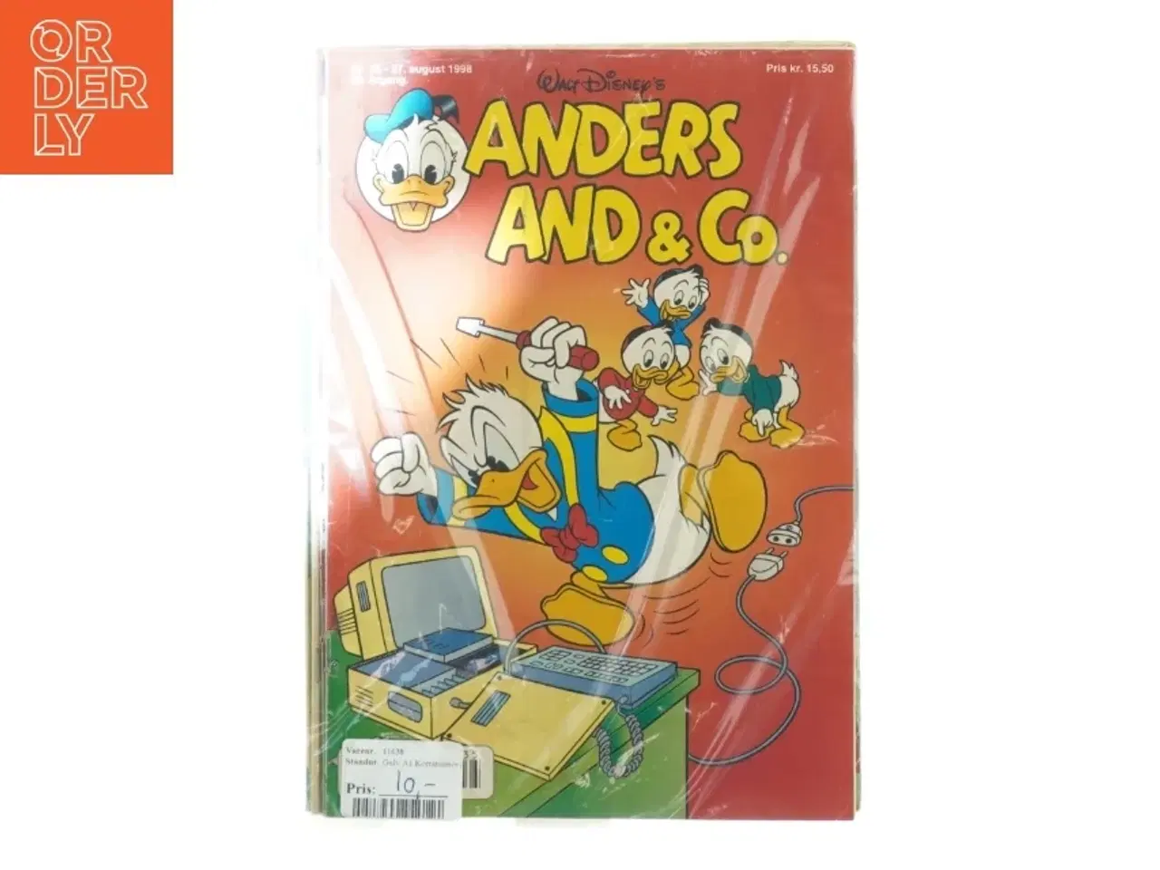 Billede 1 - Anders And & Co. tegneserieblade fra Disney