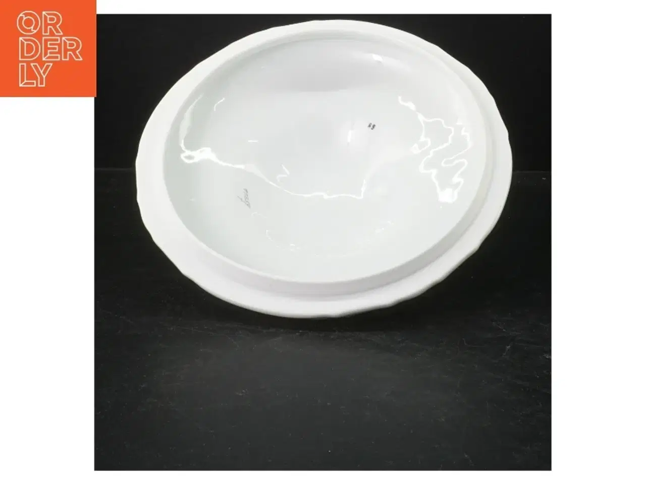 Billede 4 - Porcelænssuppegryde med låg fra H&C (str. Ø 22,5 cm)