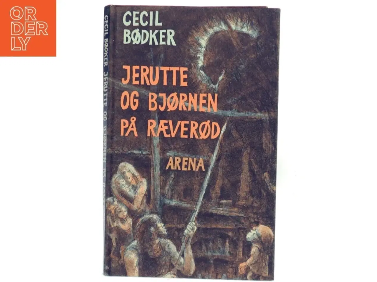 Billede 1 - Jerutte og bjørnen på Ræverød af Cecil Bødker (Bog)