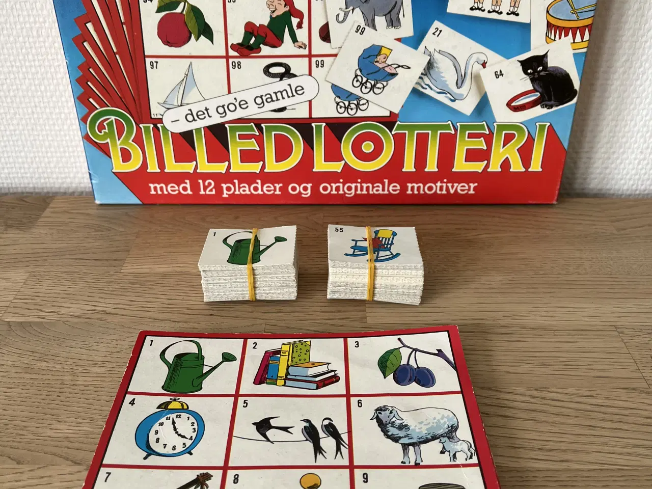 Billede 1 - KOMPLET SPIL: Det go’e gamle billedlotteri