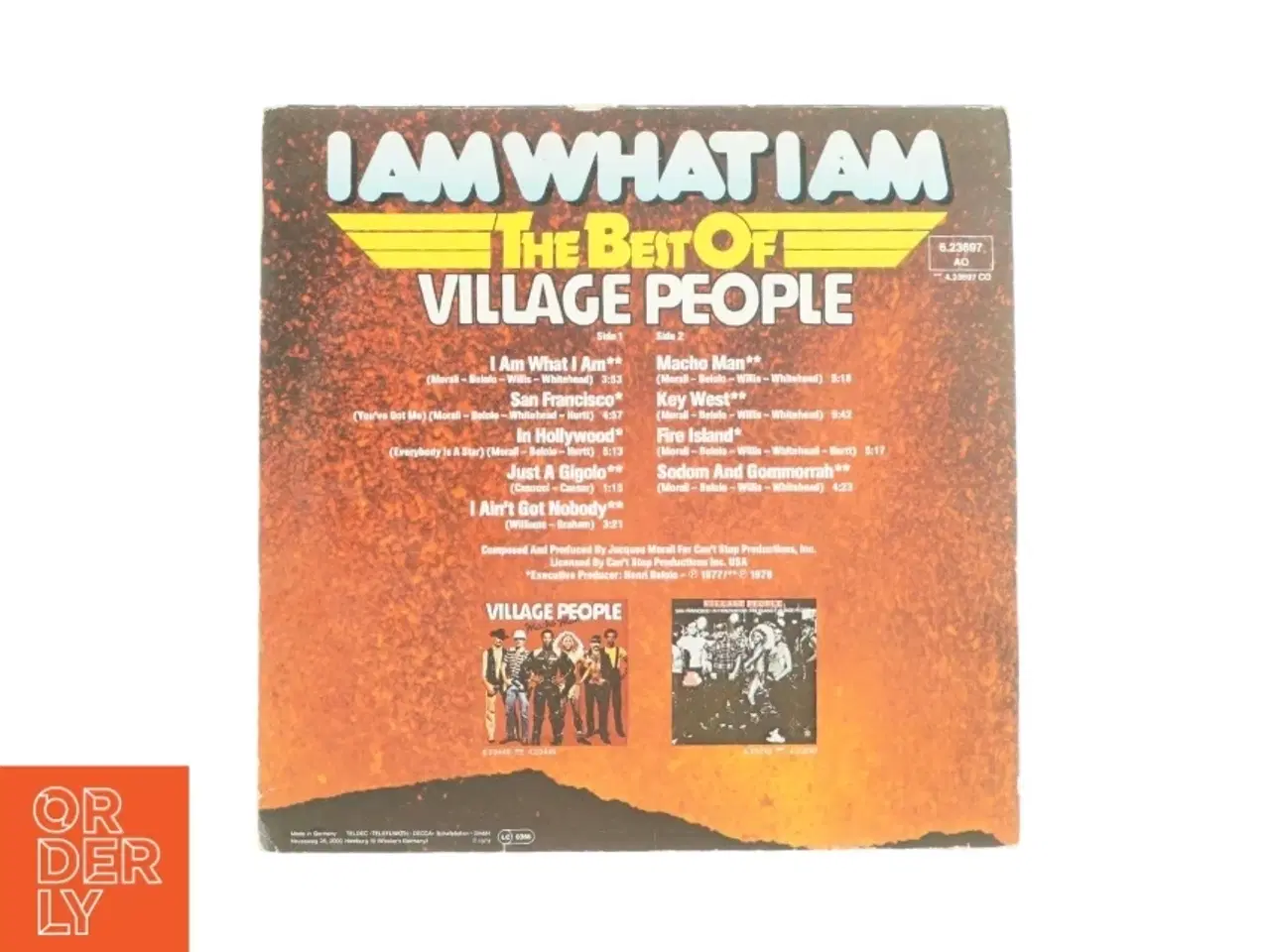 Billede 2 - I am what i am the best of village people LP