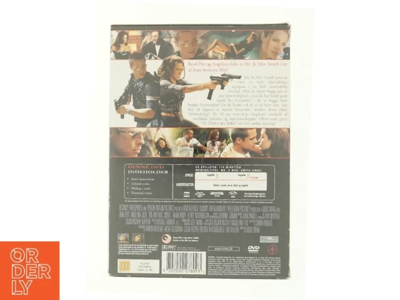 Billede 2 - Mr. & Mrs. Smith fra DVD