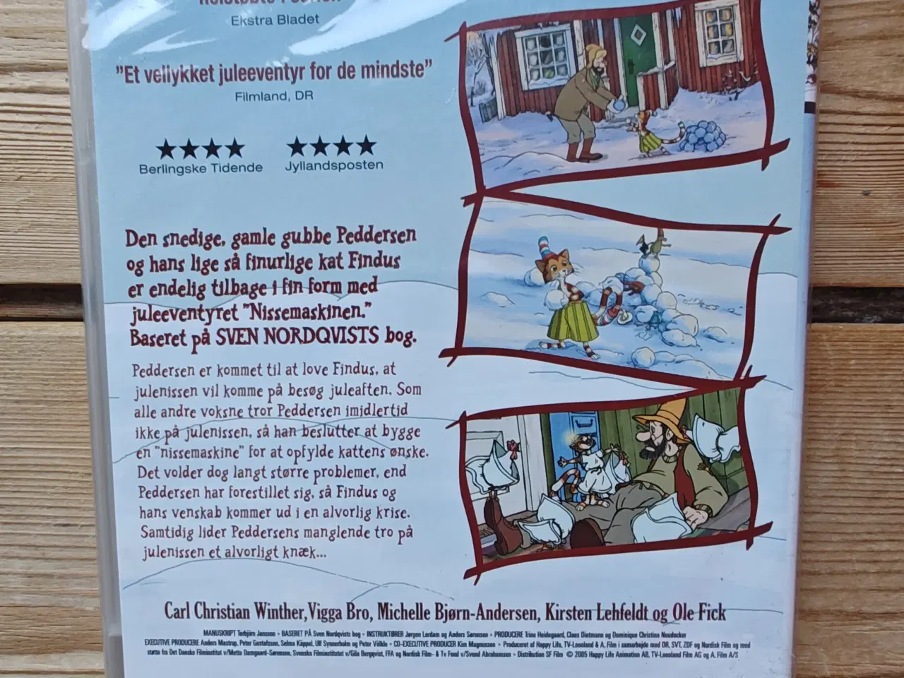 Billede 2 - UBRUGT Peddersen og Findus Nissemaskinen DVD