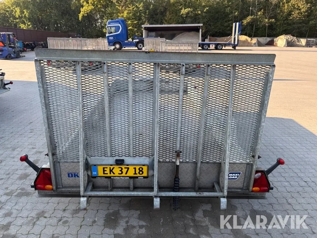 Billede 3 - Maskintrailer Variant 3500 kg 1 styk