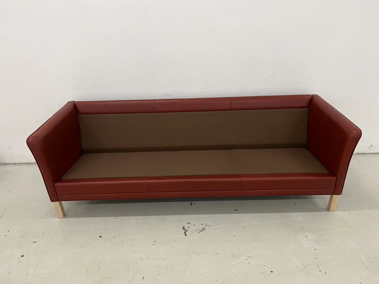 Billede 15 - Mogens Hansen MH2225 3+2,5 Pers. Med Gefion læder.