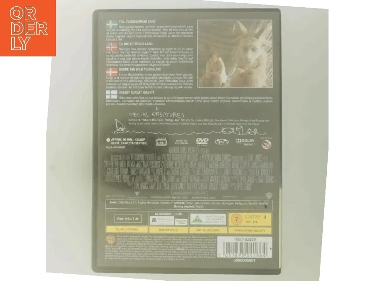 Billede 3 - Where The Wild Things Are DVD                                        &lt;span class="label label-blank pull-right" style="margin-right: