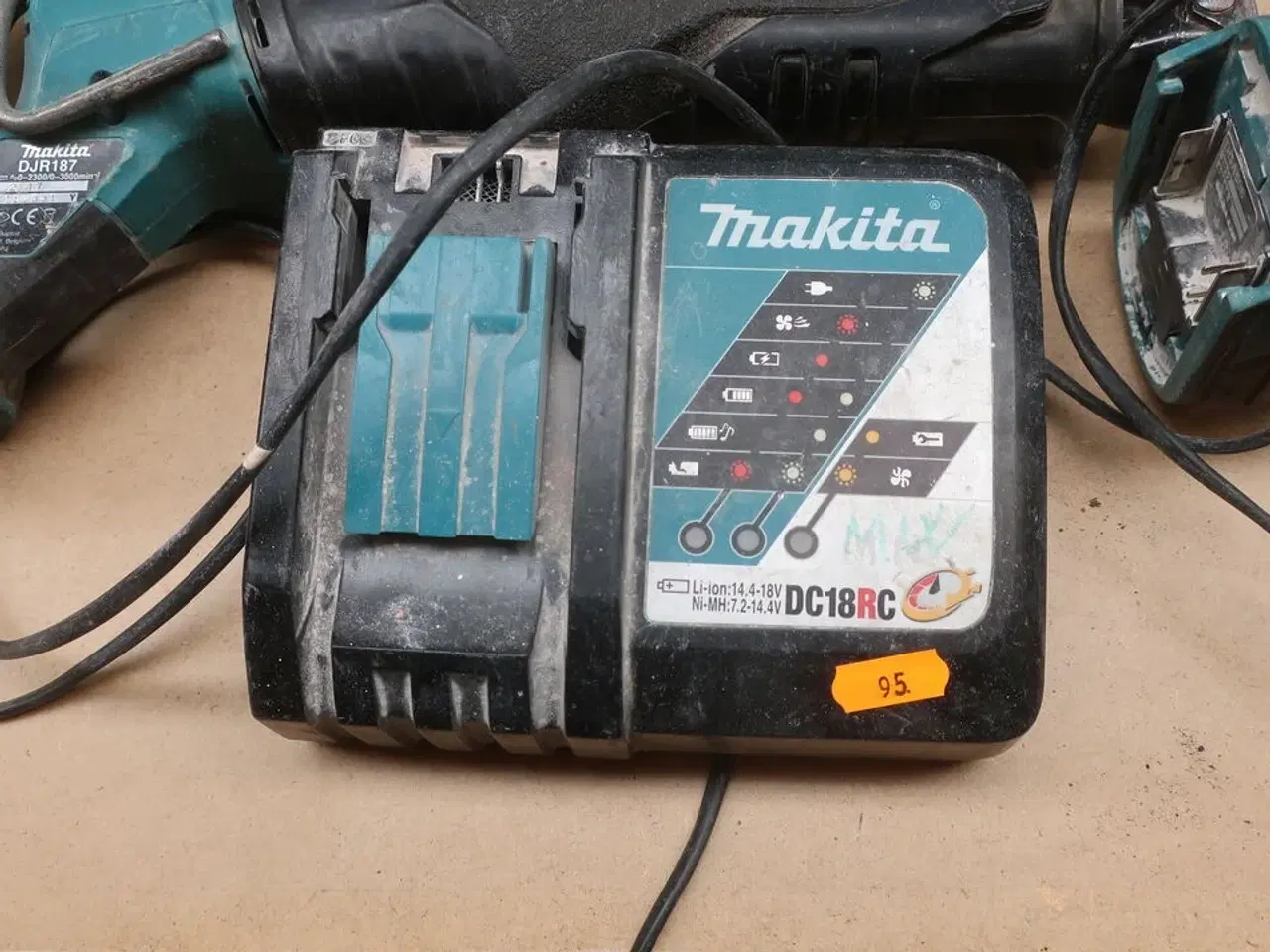 Billede 7 - Rundsav, Borehammer mv. MAKITA Model: DCG 180, DHR 202, DC18RC