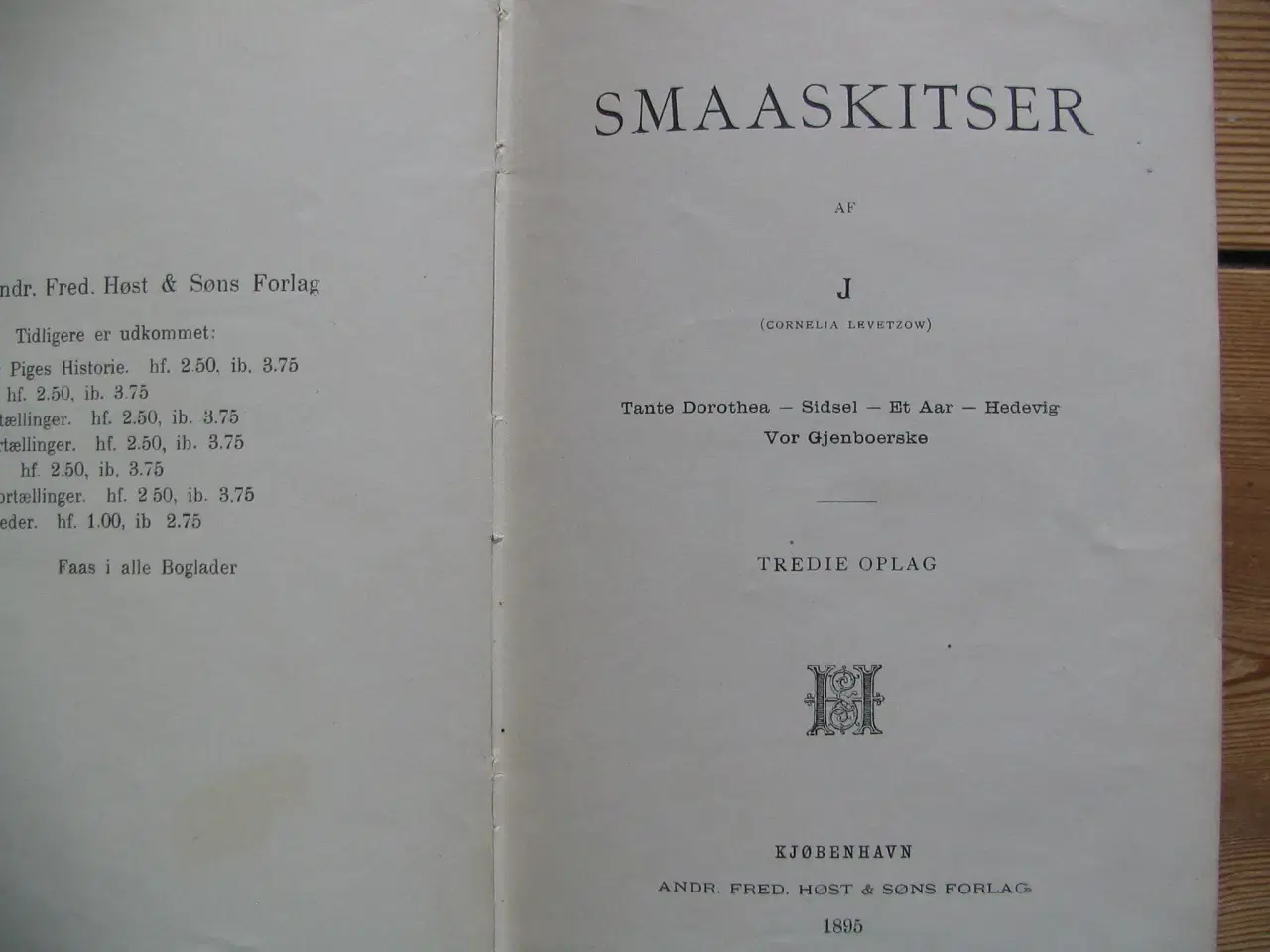 Billede 4 - Smaaskizzer, fra 1895