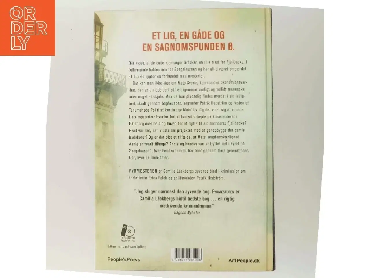 Billede 3 - Fyrmesteren : kriminalroman (Klassesæt) af Camilla Läckberg (Bog)