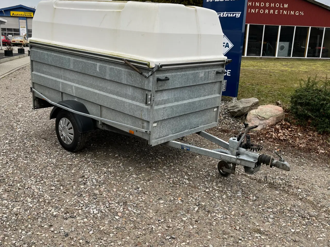 Billede 1 - Kraftig trailer med hardtop