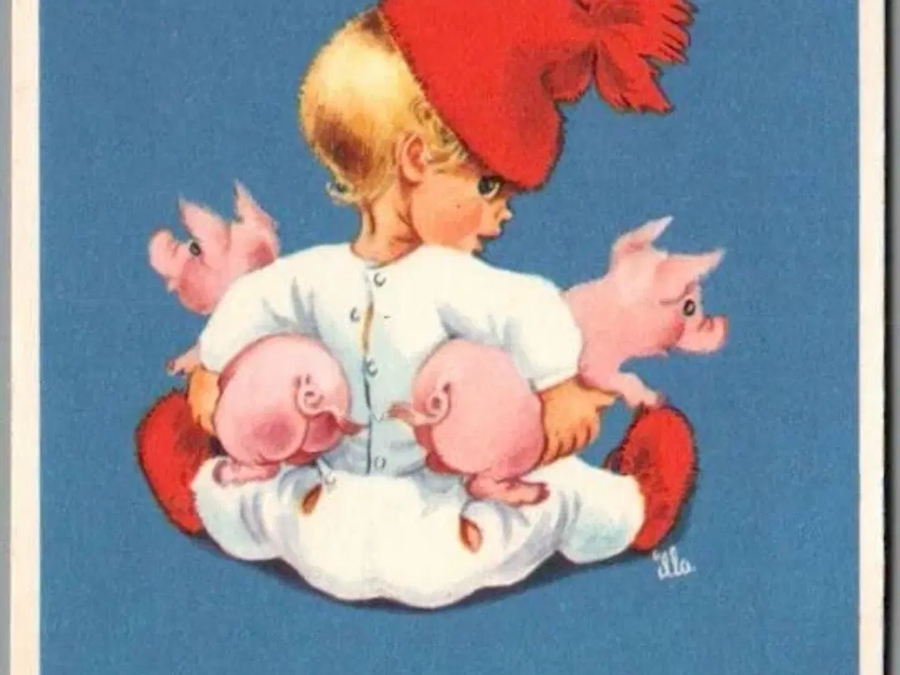 Billede 1 - Illa - Stender Eneret Serie 5109/32 - Postkort - Brugt