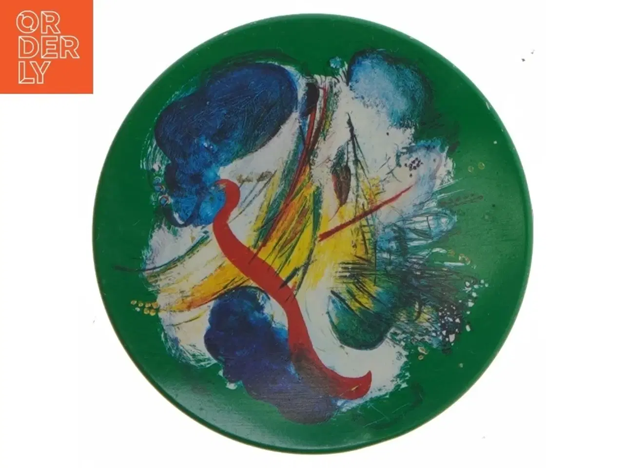 Billede 5 - Dekorativ metalæske fra Irma (str. Ø. 11 cm. længde. 15 cm)