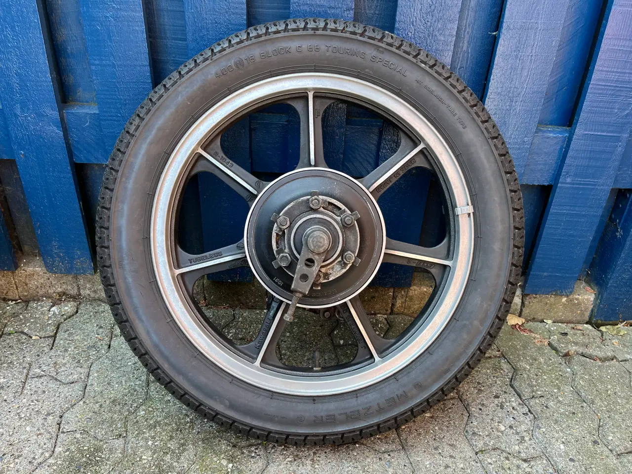 Billede 5 - Kawasaki Z 750 L fælge m/aksler m.m.