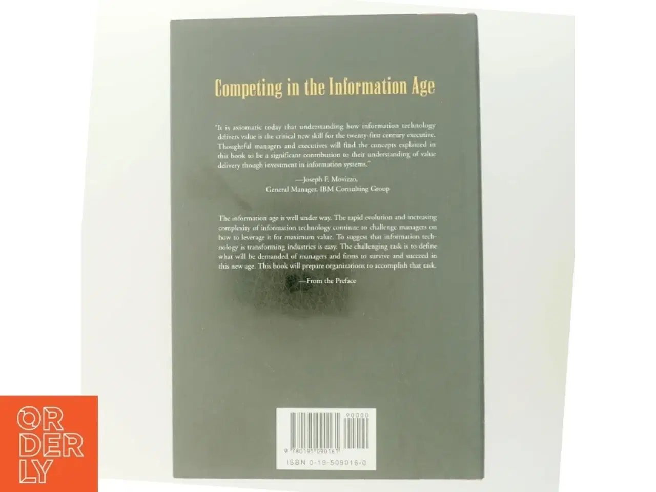 Billede 3 - Competing in the information age : strategic alignment in practice af Jerry N. Luftman (Bog)
