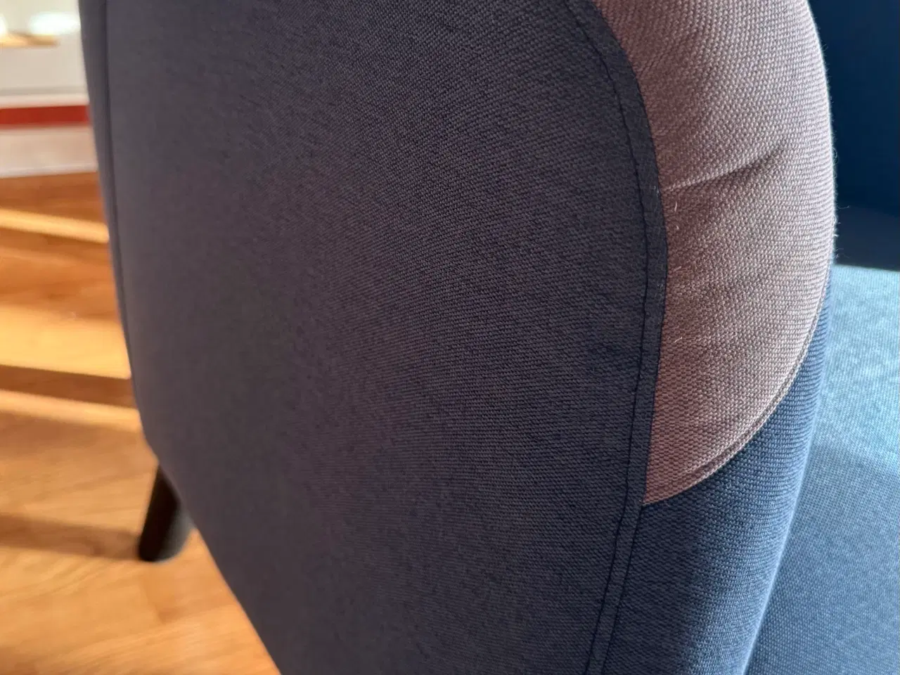 Billede 3 - Retro lænestol i blå