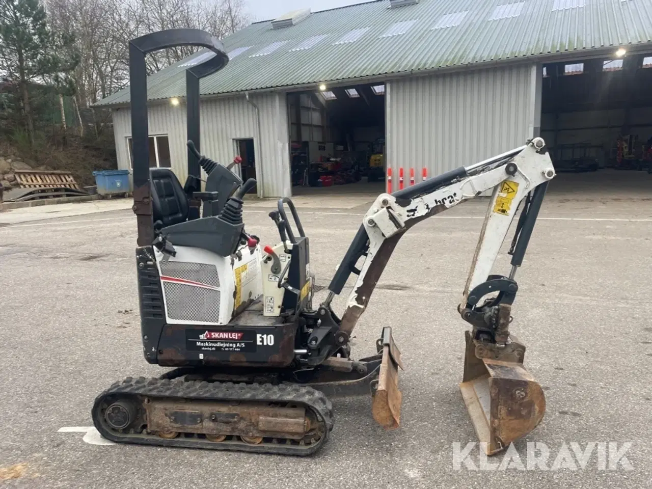 Billede 4 - Gravemaskine Bobcat E10 med Tiltfunktion