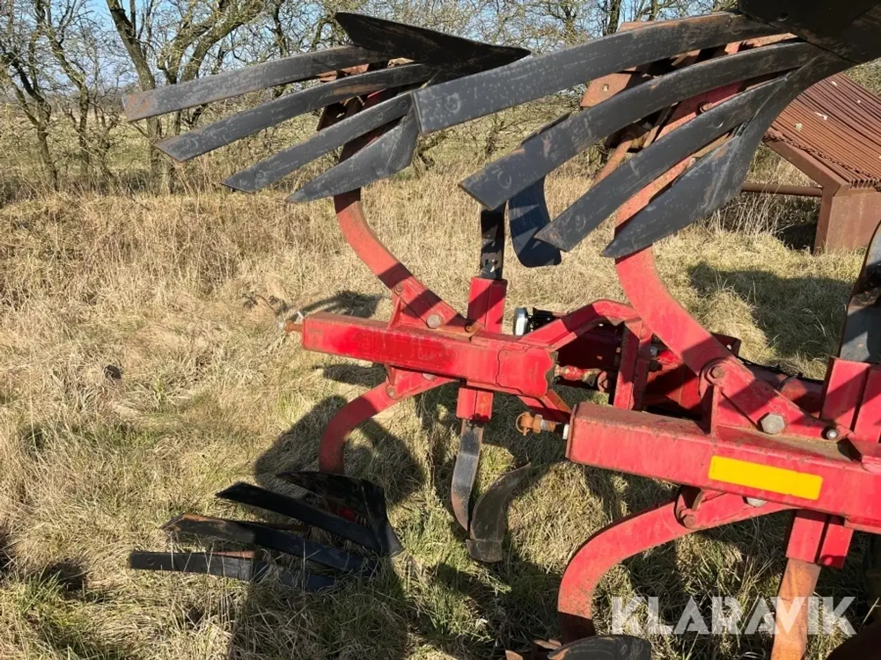 Billede 6 - Plov 5 + 1 furet Bovlund Regent GA 600 CX NS riste vendeplov