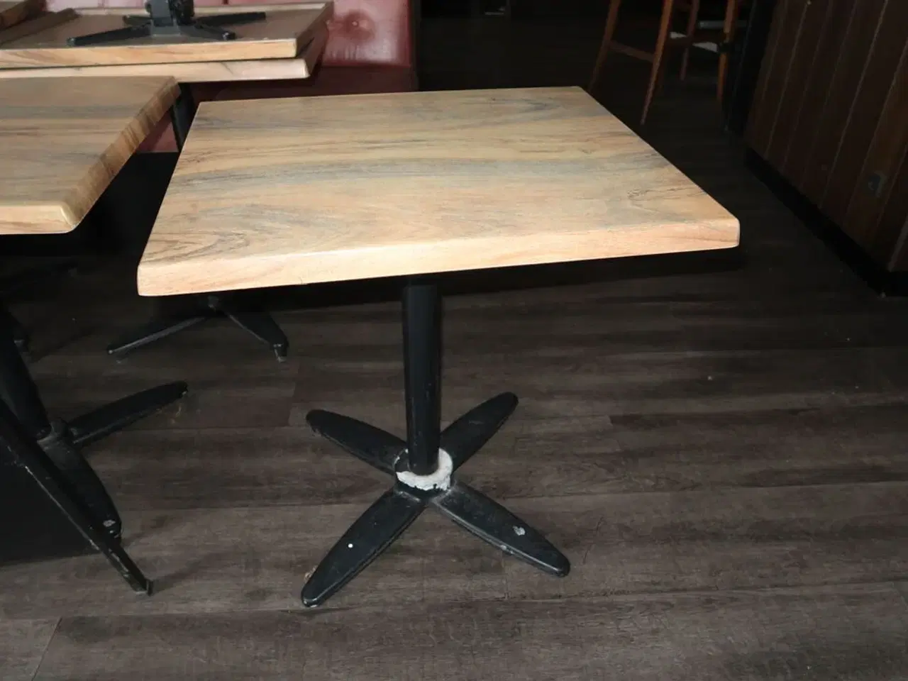 Billede 2 - 4 stk. caféborde SM FRANCE med 8 stk. caféborde