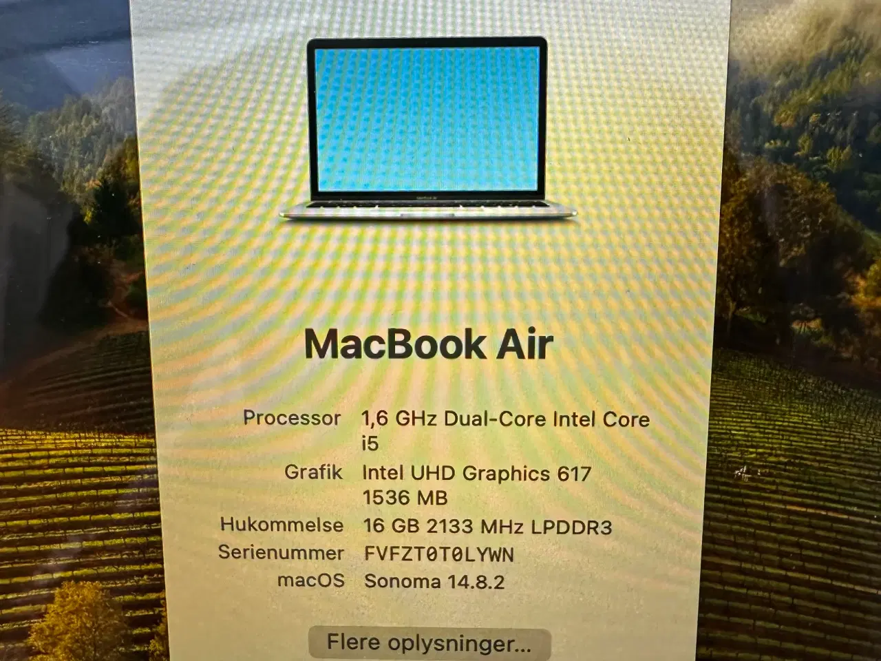 Billede 7 - MacBook Air 13” 2019 Space Grey(nyt batteri)