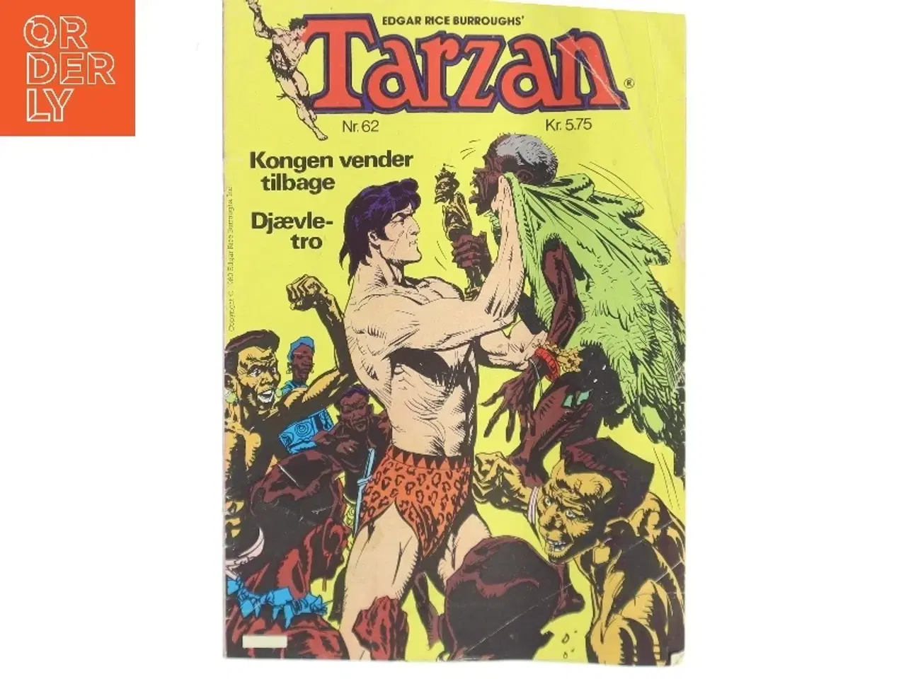 Billede 1 - Tarzan af Edgar Rice Burroughs (Bog)