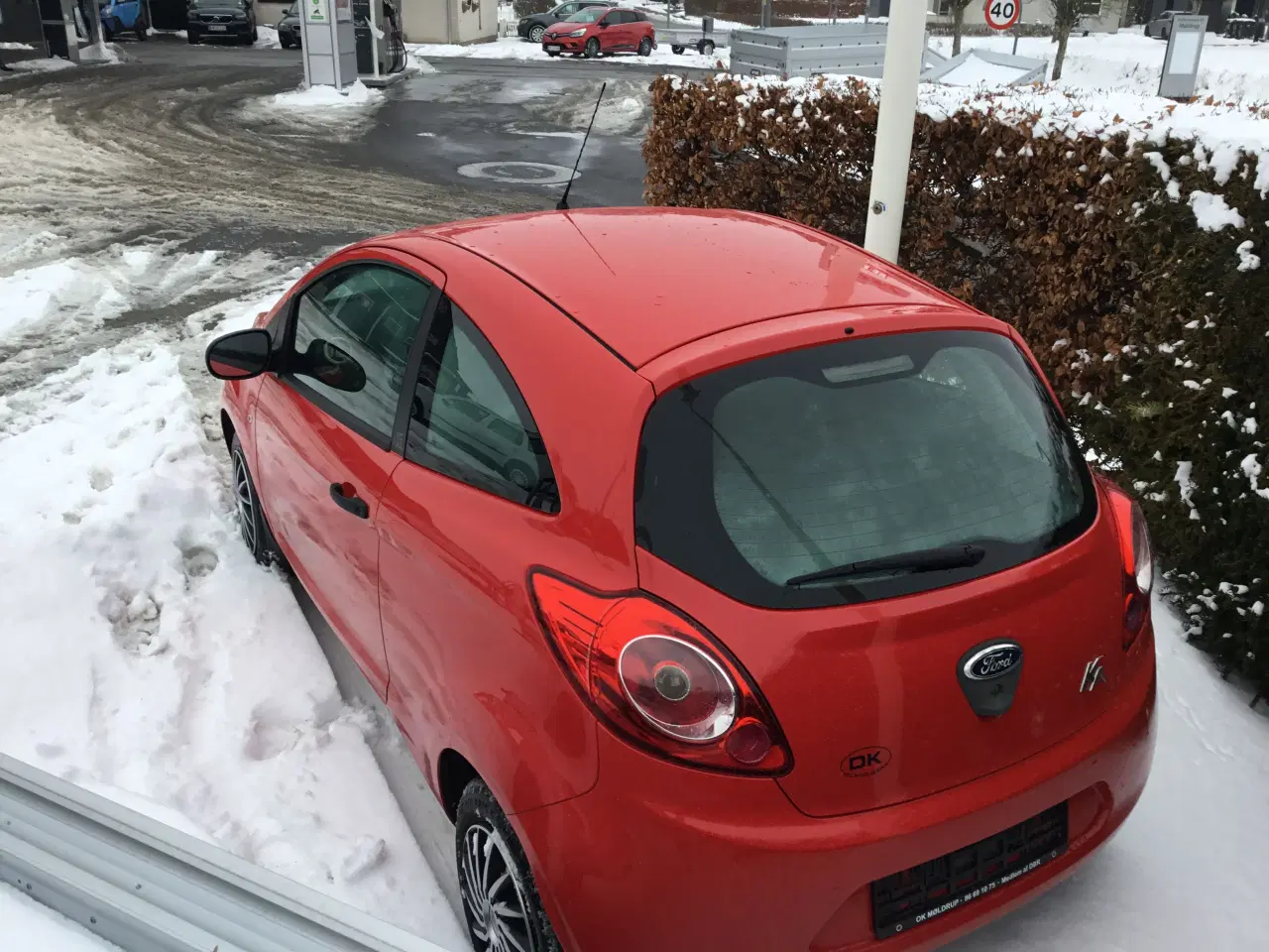 Billede 4 - Ford ka 1,2 trend 3 døre rød lev nysynet . 