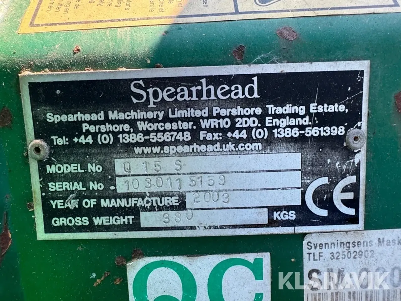 Billede 10 - Slagleklipper Spearhead Q 15 S