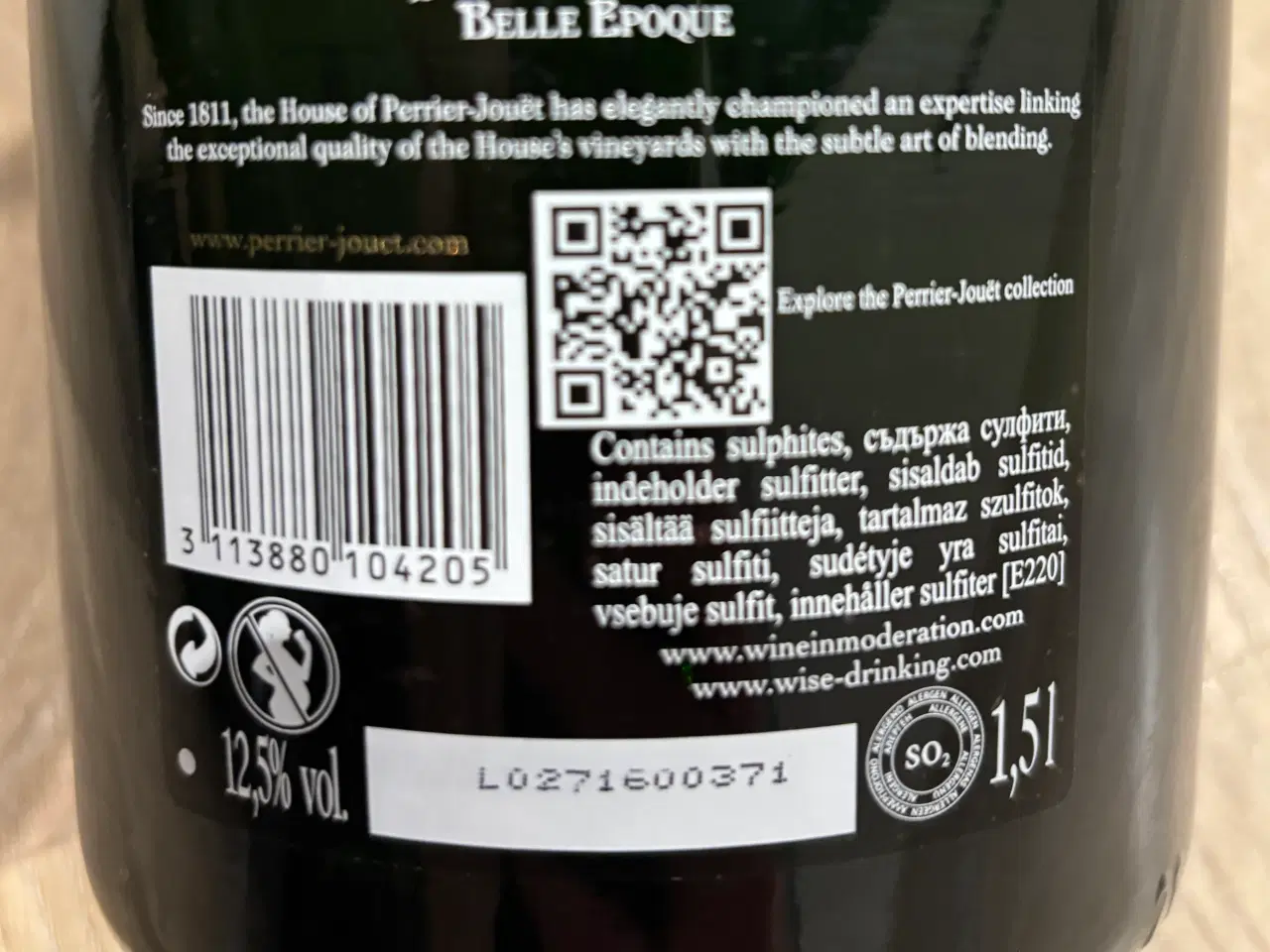 Billede 3 - Magnum Champagne Perrier-Jouet 2007