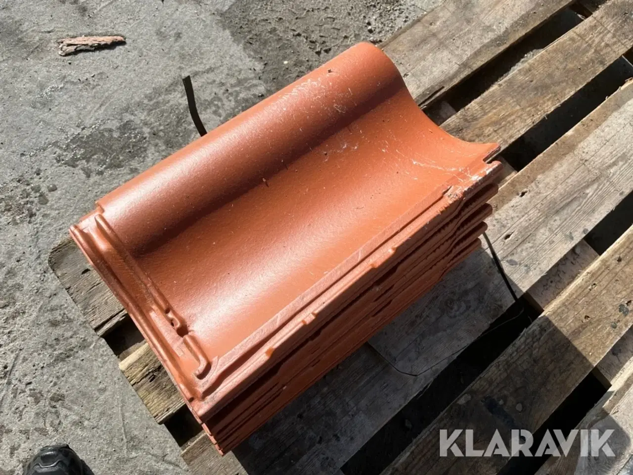 Billede 3 - Tegl Tagsten ABC Optimax rød 2 paller